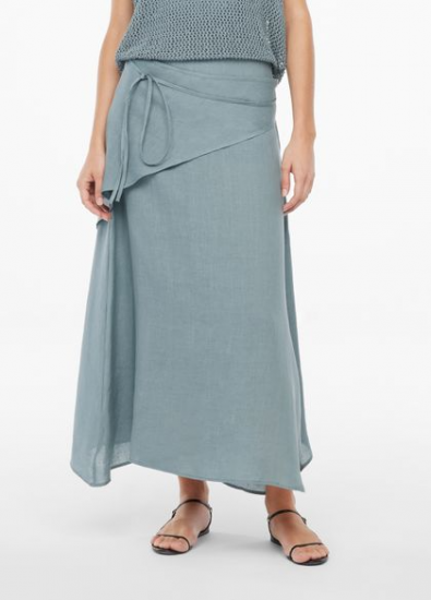 Юбка maxi Sarah Pacini 221.13.005 denim